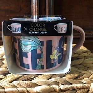 Disney Princess: The Little Mermaid: Color changing ceramic mug 15oz